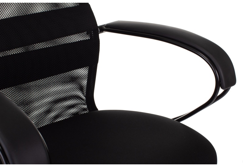 Кресло VB_Бюрократ CH-607BS черный сетка/ткань