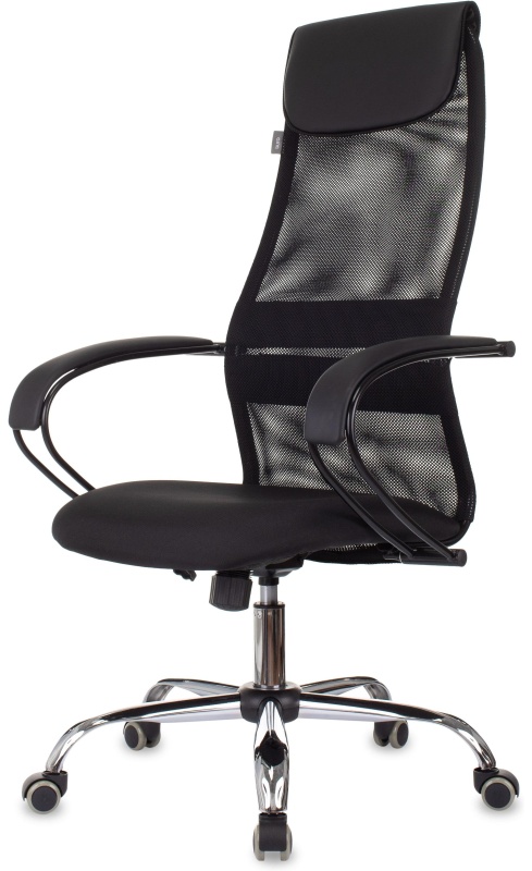 Кресло VB_Бюрократ CH-607BS черный сетка/ткань