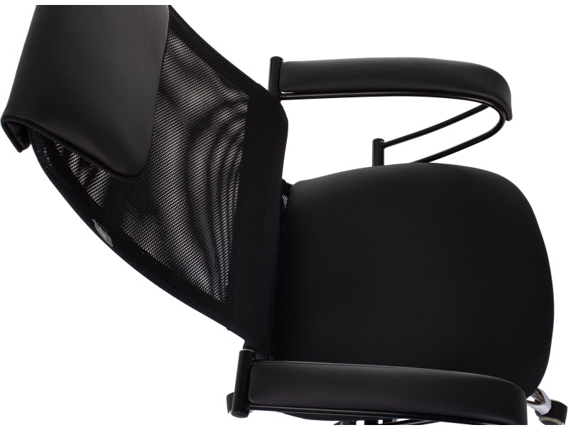 Кресло VB_Бюрократ CH-607BS черный сетка/ткань
