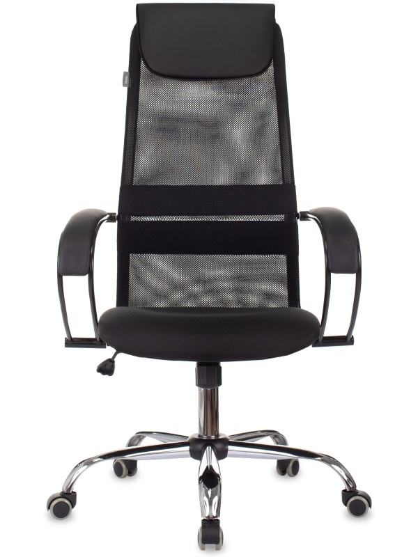 Кресло VB_Бюрократ CH-607BS черный сетка/ткань