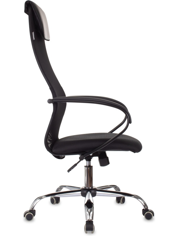 Кресло VB_Бюрократ CH-607BS черный сетка/ткань