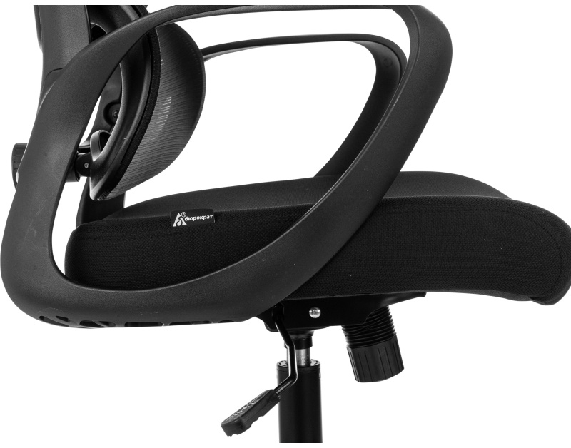 Кресло VB_Бюрократ Sigma 2 черный сетка/ткань