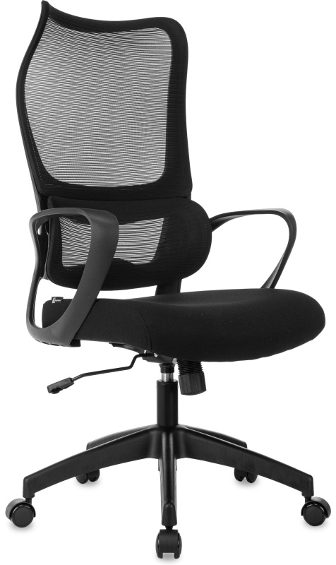 Кресло VB_Бюрократ Sigma 2 черный сетка/ткань