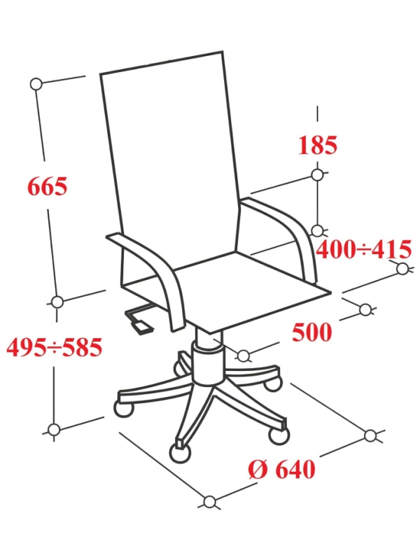 Кресло VB_Бюрократ Sigma 2 черный сетка/ткань