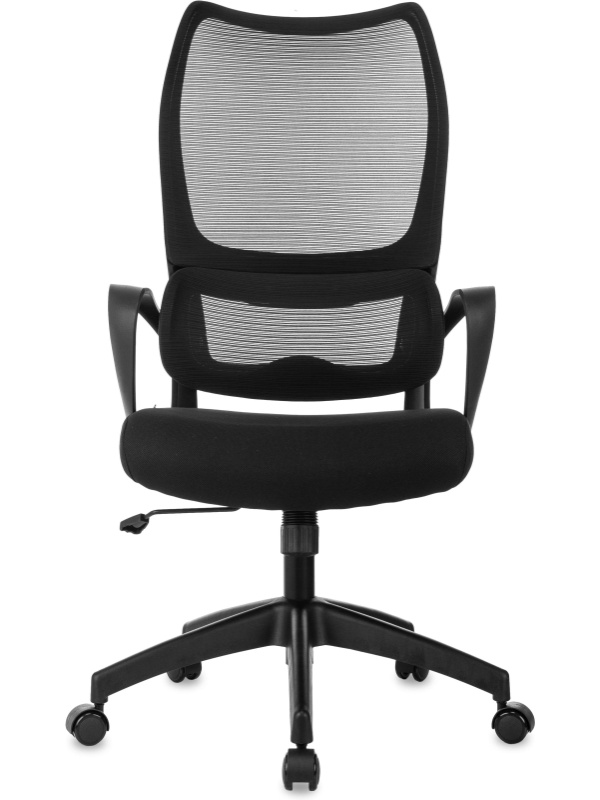 Кресло VB_Бюрократ Sigma 2 черный сетка/ткань