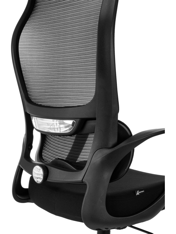 Кресло VB_Бюрократ Sigma 2 черный сетка/ткань