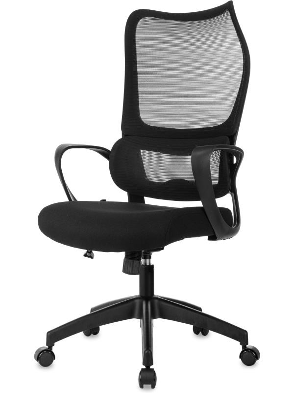 Кресло VB_Бюрократ Sigma 2 черный сетка/ткань