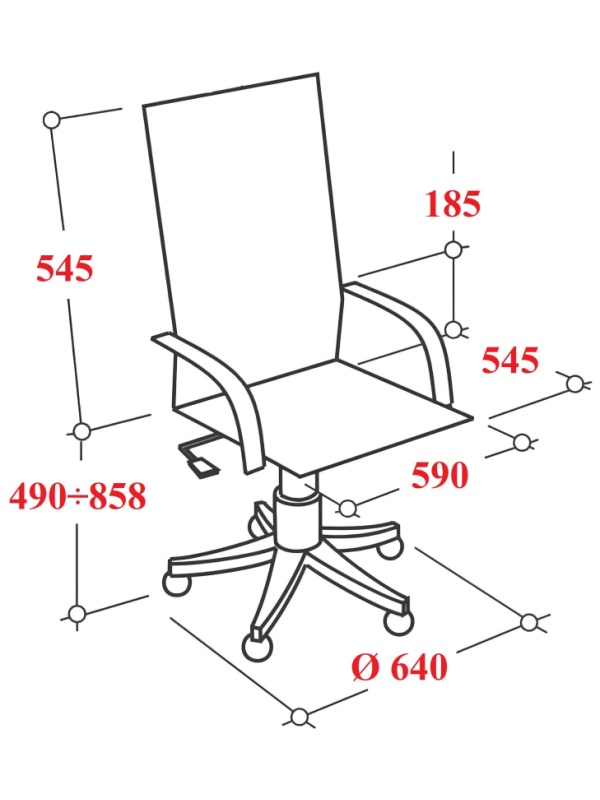 Кресло VB_Бюрократ Wise серый сетка/ткань с подголов