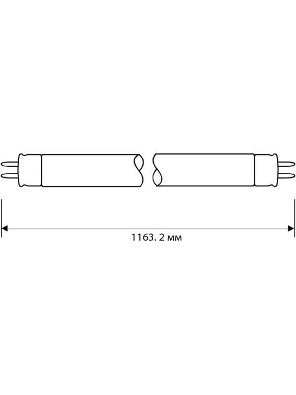 Лампа люминесцентная Camelion FT5-28W/54, 6500K, 3335