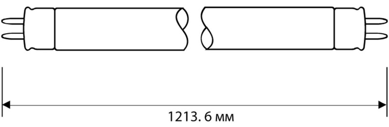 Лампа люминесцентная Camelion FT8-36W/54 6500K 3009