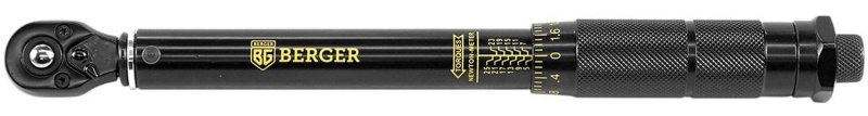 Ключ динамометрический 1/4 5-25 Нм, щелчкового типа BERGER BG2155