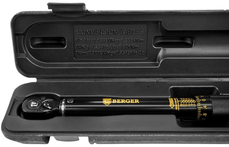 Ключ динамометрический 1/4 5-25 Нм, щелчкового типа BERGER BG2155