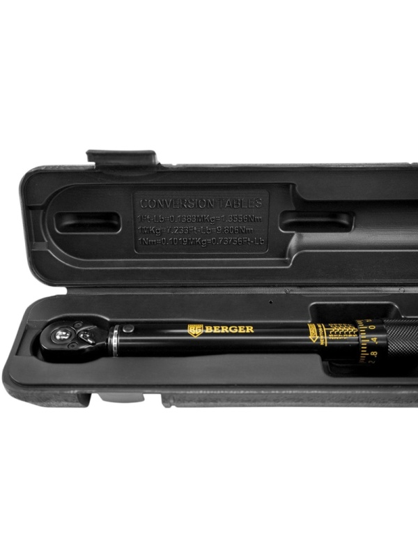 Ключ динамометрический 1/4 5-25 Нм, щелчкового типа BERGER BG2155