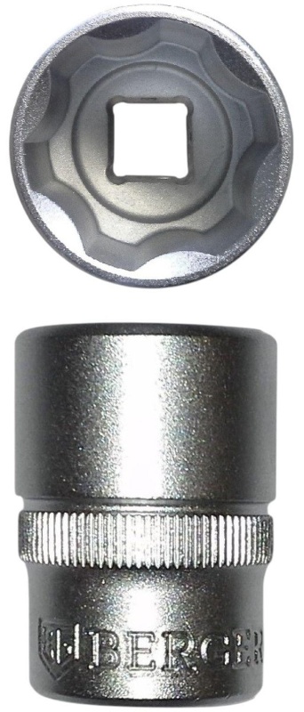 Ключ динамометрический с набором головок 13 пр.1/2 28-210 Нм BERGER BG2370