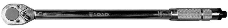Ключ динамометрический с набором головок 13 пр.1/2 28-210 Нм BERGER BG2370