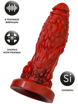 Силиконовый вибратор Monster Docus - 21,7 см.