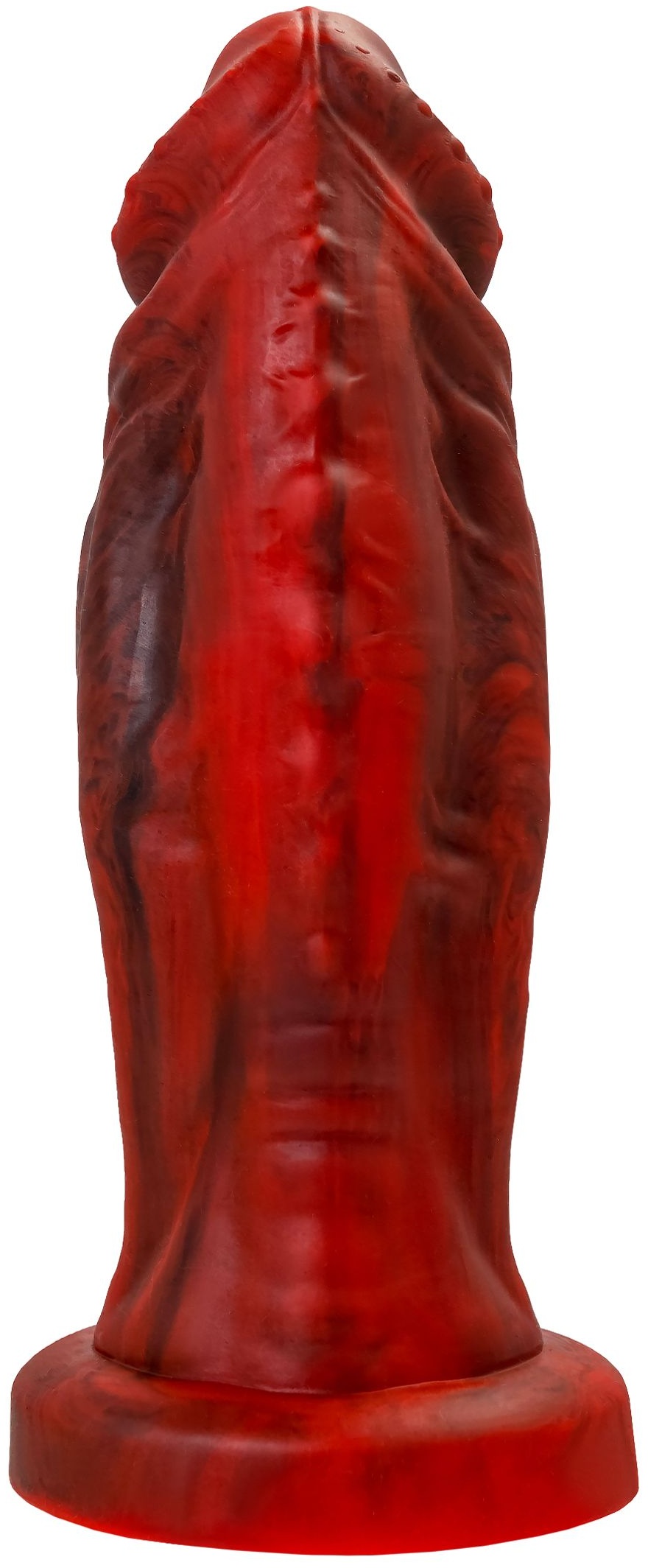 Силиконовый вибратор Monster Saur - 20 см.