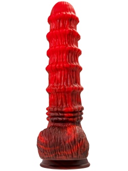 Силиконовый вибратор Monster Tops - 27 см.