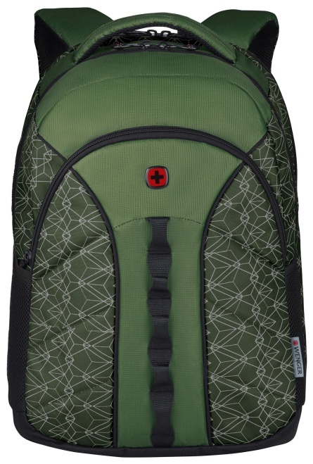 Рюкзак WENGER Sun 16'', зел. светоотражающий принт полиэстер 35x27x47см 27л