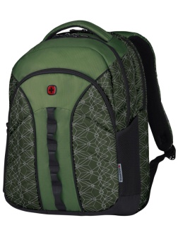 Рюкзак WENGER Sun 16'', зел. светоотражающий принт полиэстер 35x27x47см 27л