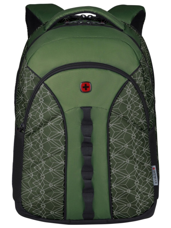 Рюкзак WENGER Sun 16'', зел. светоотражающий принт полиэстер 35x27x47см 27л
