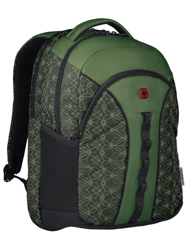 Рюкзак WENGER Sun 16'', зел. светоотражающий принт полиэстер 35x27x47см 27л