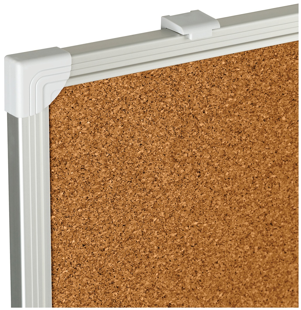 УЦЕНКА - Доска пробковая OfficeSpace, 90*120см, алюминиевая рамка