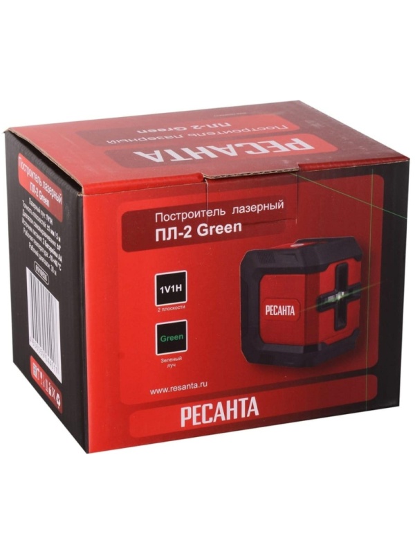 Построитель лазерных плоскостей ПЛ-2 Green Ресанта (61/10/535)