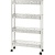 Этажерка PR_Keeplex Light на колесиках 4х секцион. длинная белое облако