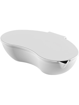 Лотки полимерные почкообразные с крышкой ЛПпо 1,75, 10 шт/уп