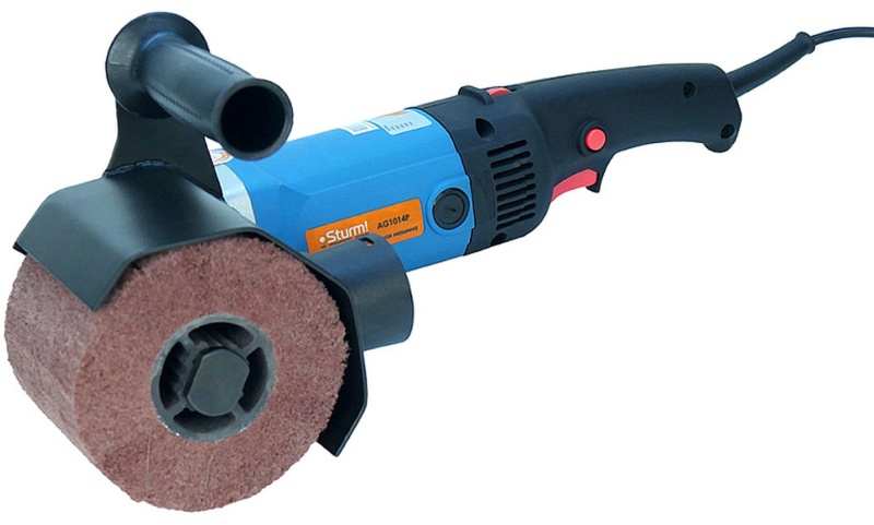Шлифмашина щеточная Sturm! ПРОФИ, 1400Вт, 120мм AG1014P