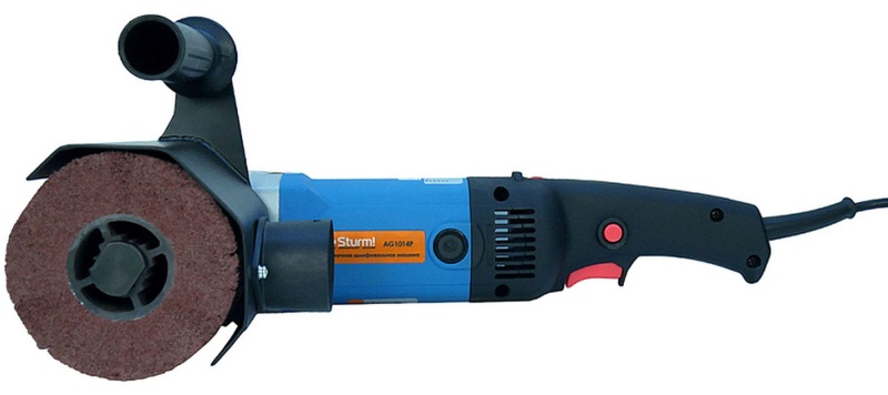 Шлифмашина щеточная Sturm! ПРОФИ, 1400Вт, 120мм AG1014P