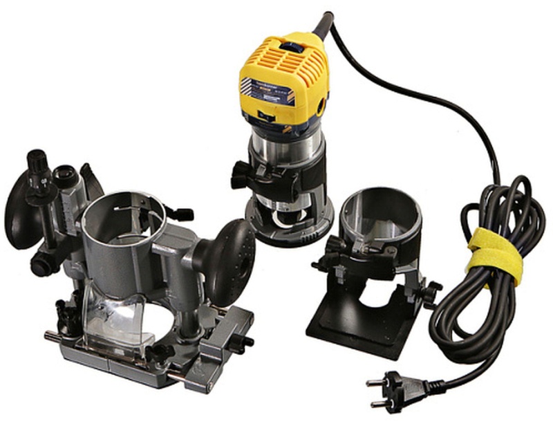 Фрезер Hanskonner, 850Вт, цанга 6-8мм, 10000-30000об/мин, 3 базы HRE1185