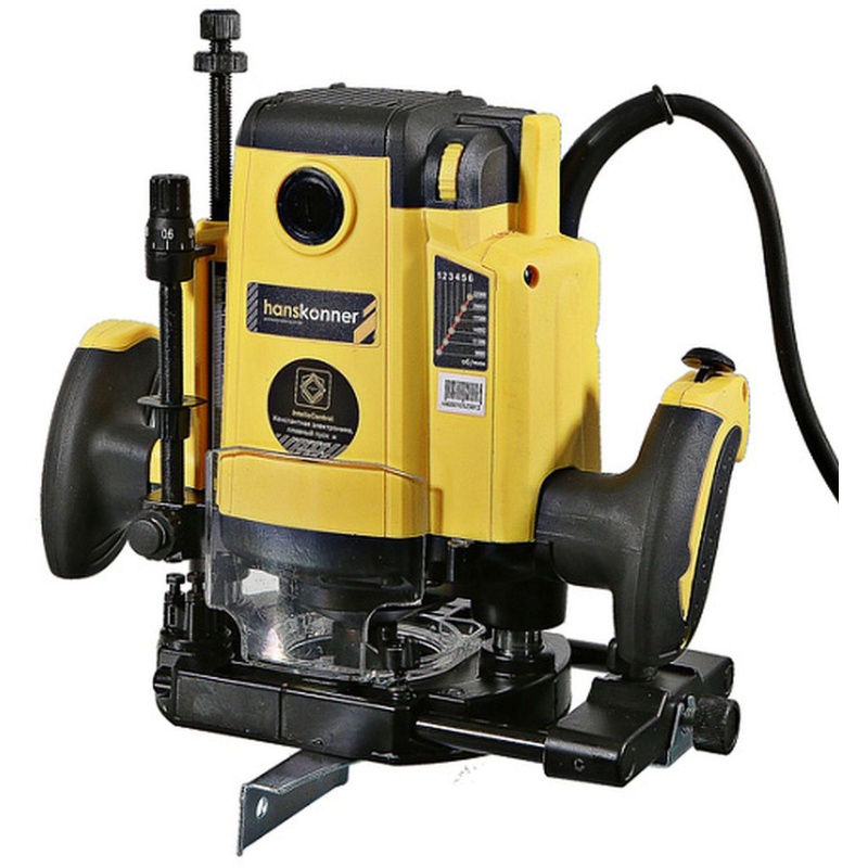 Фрезер Hanskonner, 2000Вт, цанга 8-12мм, 9000-22000об/мин HRE1120CP