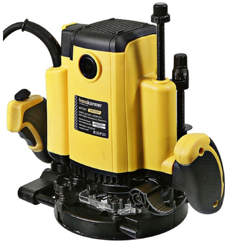 Фрезер Hanskonner, 2000Вт, цанга 8-12мм, 9000-22000об/мин HRE1120CP