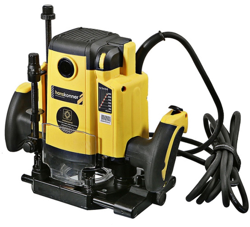 Фрезер Hanskonner, 2000Вт, цанга 8-12мм, 9000-22000об/мин HRE1120CP