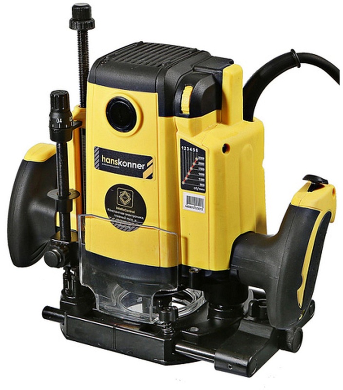 Фрезер Hanskonner, 2000Вт, цанга 8-12мм, 9000-22000об/мин HRE1120CP