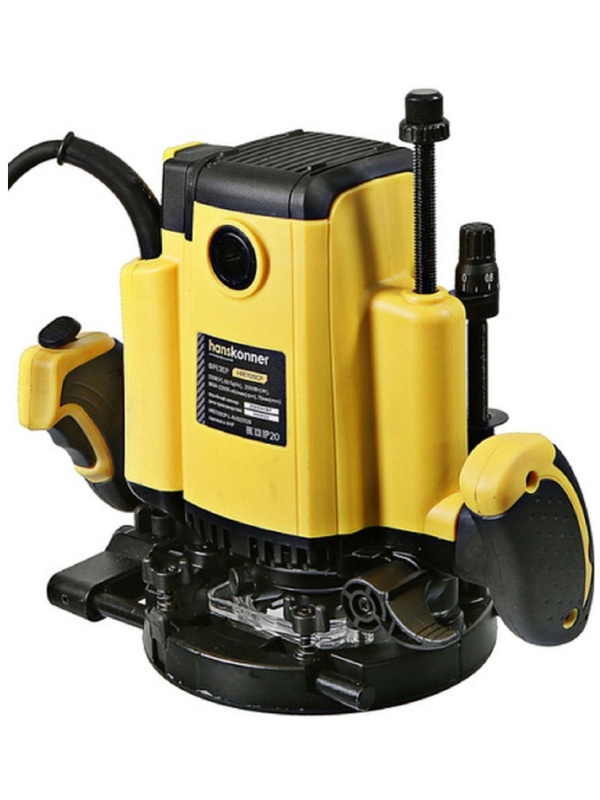 Фрезер Hanskonner, 2000Вт, цанга 8-12мм, 9000-22000об/мин HRE1120CP