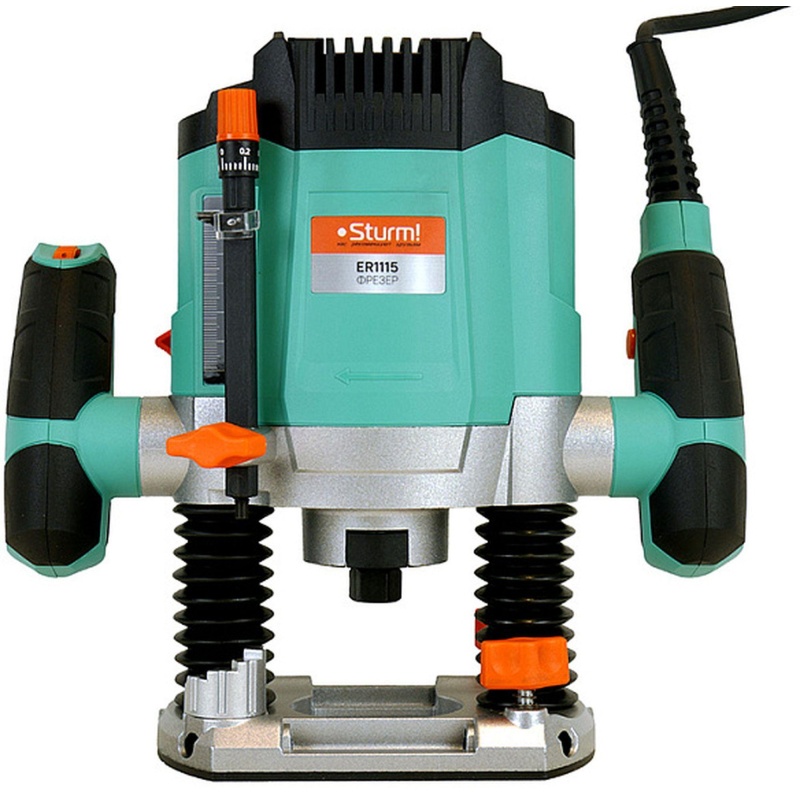 Фрезер Sturm!, 1500Вт,16000-30000об/мин, ЛИТАЯ ОПОРА (АЛЮМИНИЙ) ER1115