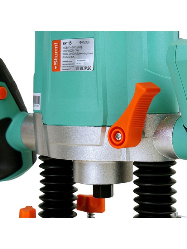 Фрезер Sturm!, 1500Вт,16000-30000об/мин, ЛИТАЯ ОПОРА (АЛЮМИНИЙ) ER1115
