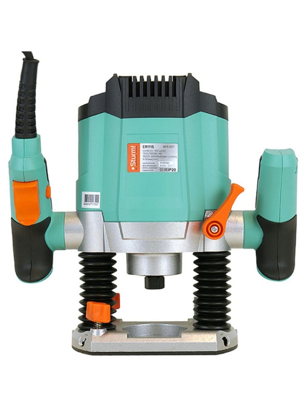 Фрезер Sturm!, 1500Вт,16000-30000об/мин, ЛИТАЯ ОПОРА (АЛЮМИНИЙ) ER1115