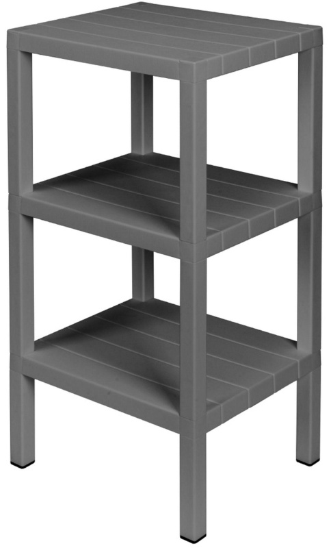 Этажерка BP_ прямоугольная Nature 384Х330Х725мм серый