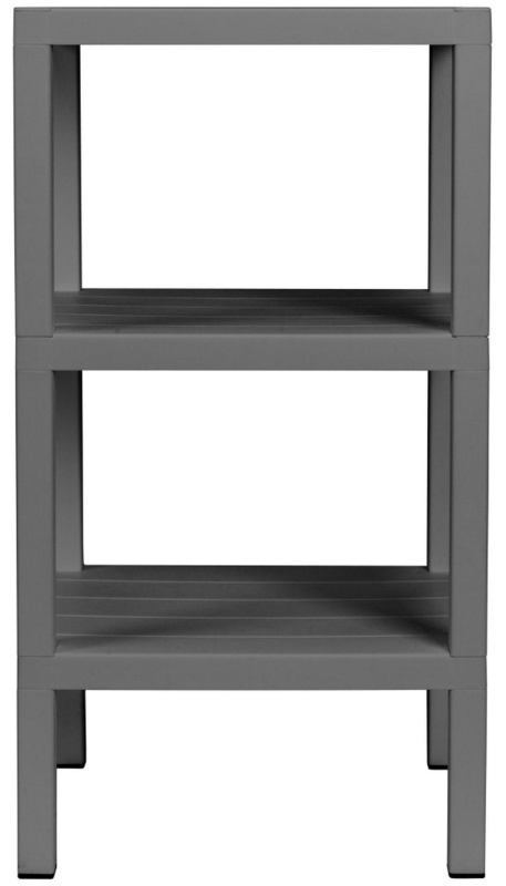 Этажерка BP_ прямоугольная Nature 384Х330Х725мм серый