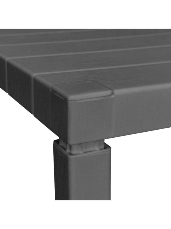 Этажерка BP_ прямоугольная Nature 384Х330Х725мм серый