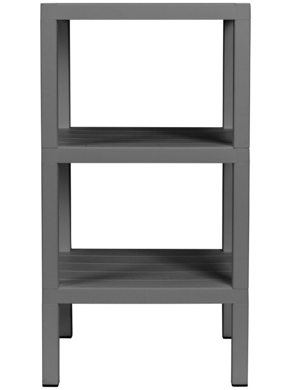 Этажерка BP_ прямоугольная Nature 384Х330Х725мм серый