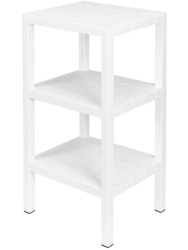 Этажерка BP_ прямоугольная Nature 384Х330Х725мм белый