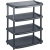 Этажерка BP_ для обуви ПАОЛА 4 полки 490Х310Х780мм Черный