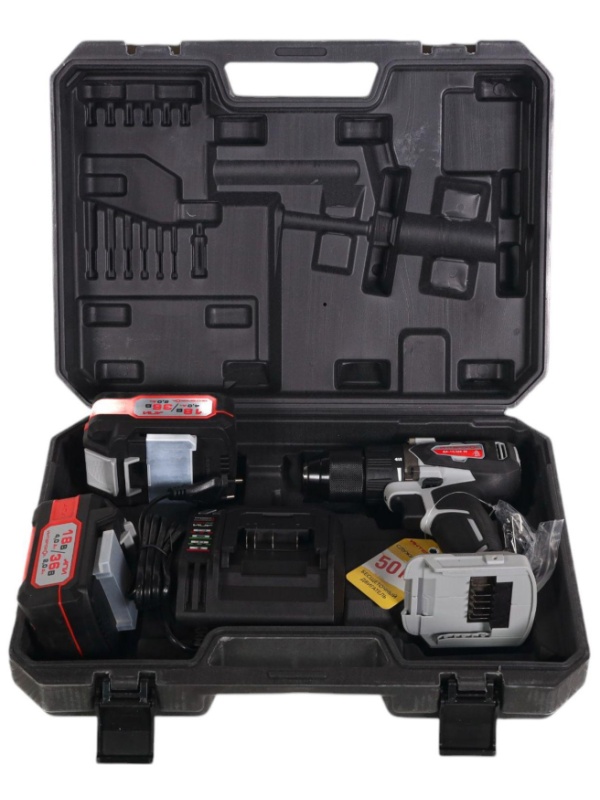 Дрель-шуруповерт ДА-13/36В 50  бесщеточная акк.(кейс,2 акк. 2,0Ач, ЗУ)
