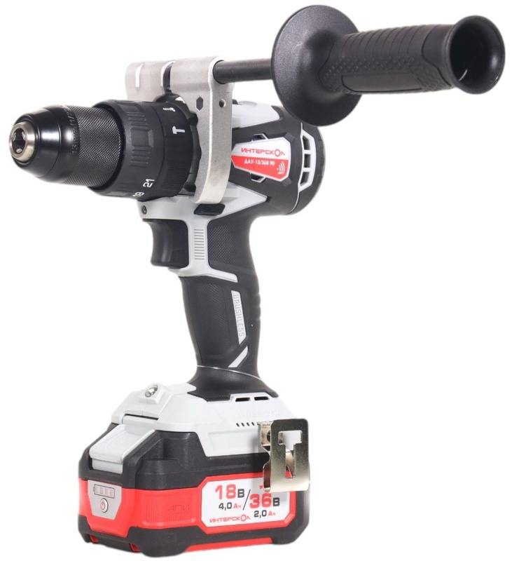 Дрель-шуруповерт ДАУ-13/36В 90 бесщеточная ударн.акк.кейс, 2 акк.2,0Ач, ЗУ