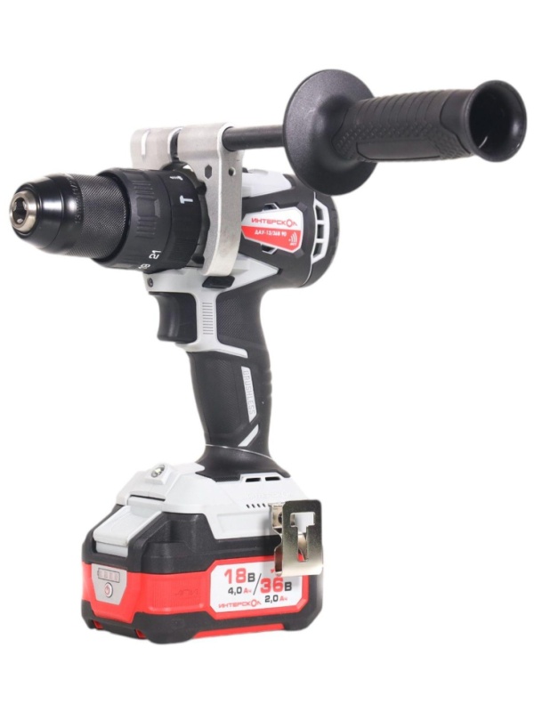 Дрель-шуруповерт ДАУ-13/36В 90 бесщеточная ударн.акк.кейс, 2 акк.2,0Ач, ЗУ